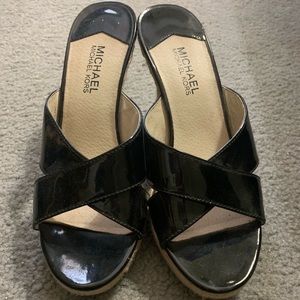 Michael Kors Wedges Black Size 9